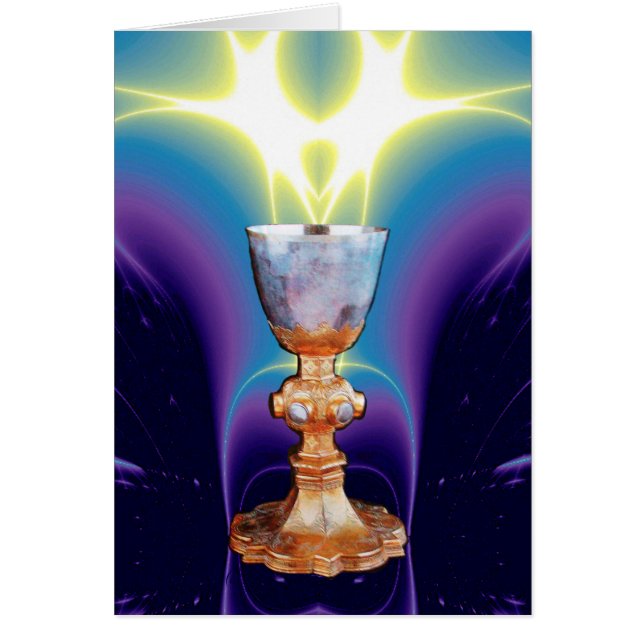 GRAIL / CHALICE DE MASSE SAINTE (Devant)