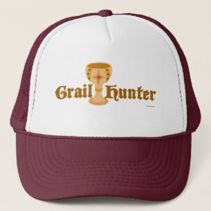 Grail Hunter Fun Collector Hobby Joy Slogan Truckerkappe
