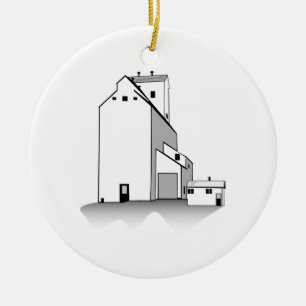 Grain Elevator Keramikornament