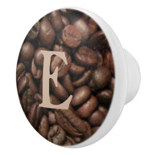 Grains de café faits sur commande - bouton de