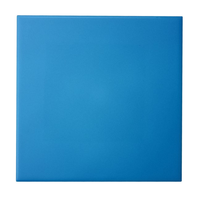 Grainy Bright Blue Background Fliese (Vorderseite)