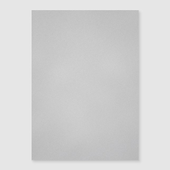 Grainy Gray Künstlerisch Textur Magnetkarte (Vorderseite)