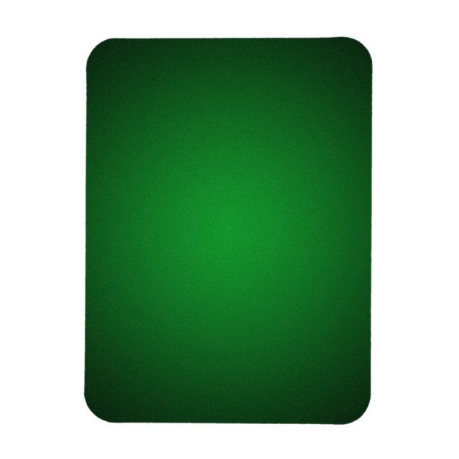 Grainy Green-Black Vignette Magnet (Vertikal)
