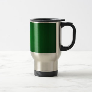 Grainy Green-Black Vignette Reisebecher