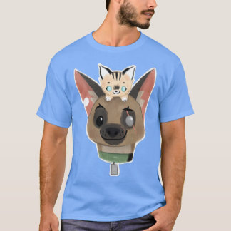 Grainy Pixie und Brutus T-Shirt