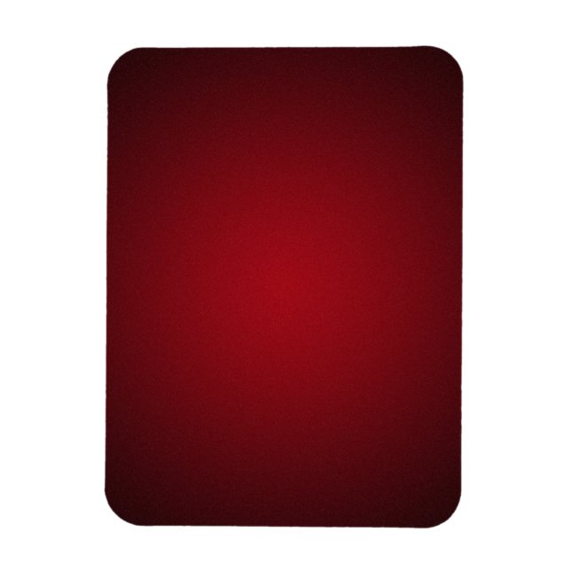 Grainy Red-Black Vignette Magnet (Vertikal)