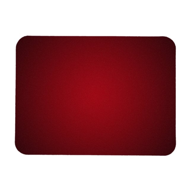Grainy Red-Black Vignette Magnet (Horizontal)
