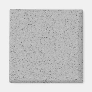 Grainy Schlicht Grau Color Design Magnet