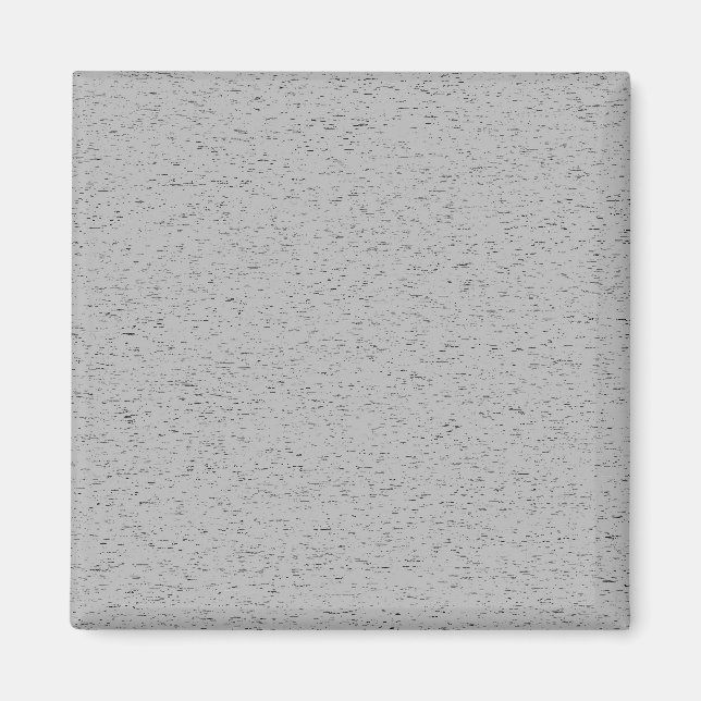 Grainy Schlicht Grau Color Design Magnet (Vorne)