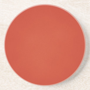 Grainy Warm Red Background Sandstein Untersetzer