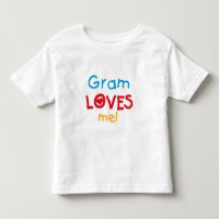 Gram Loves Me T-shirts et cadeaux
