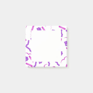 Gram Stain Post-it Klebezettel