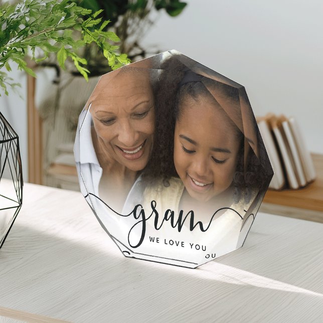 Gram We Liebe You | Oma Script Overlay Fotoblock (Von Creator hochgeladen)