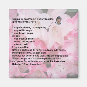 Grama Barbs Erdnussbutter-Plätzchenmagnet Magnet