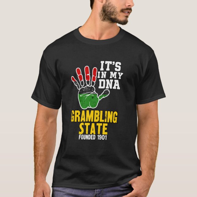 Grambling Staat, GSU, Souvenir HBC Design T-Shirt (Vorderseite)