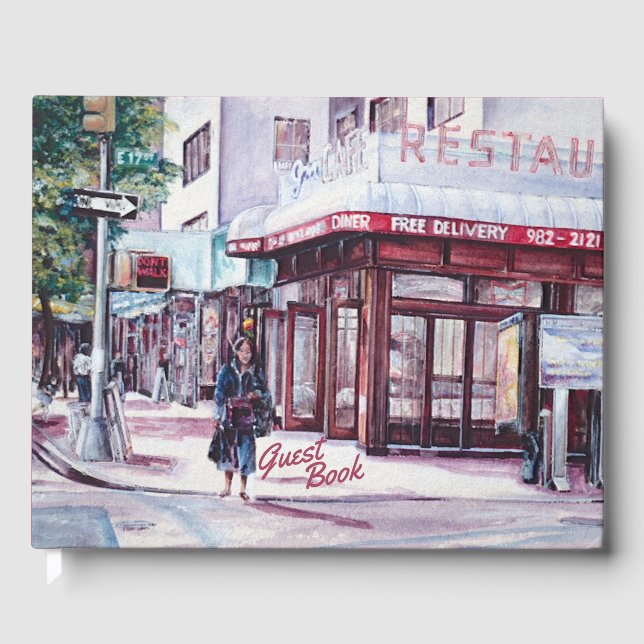 Gramercy Coffee Corner Gästebuch (Vorderseite)