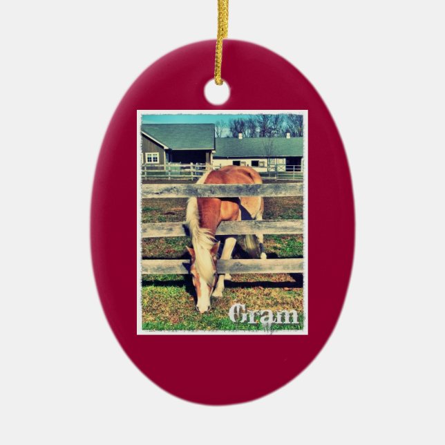 Gramm-deluxe Ausgaben-Verzierung Keramik Ornament (Vorne)