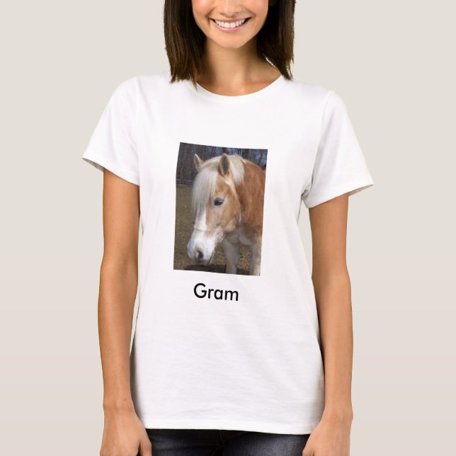 Gramm-kurzes Hülsen-Shirt T-Shirt (Vorderseite)