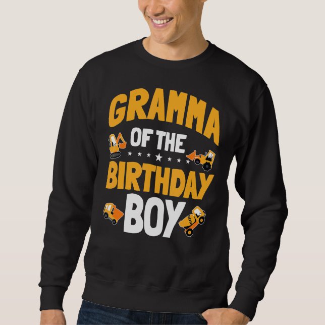 Gramma der Geburtstagsarbeitsfirma BDA Sweatshirt (Vorderseite)