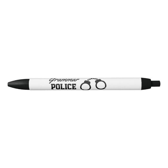 Grammar Police drôle encre rouge stylo pour enseig (Devant)