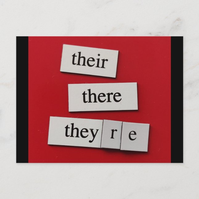 Grammar Postkarte (Vorderseite)