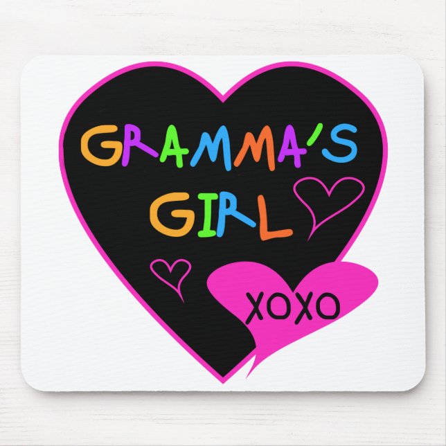 Gramma's Girl Tshirts, Tasse, Buttons, Hüllen, Hat Mousepad (Vorne)