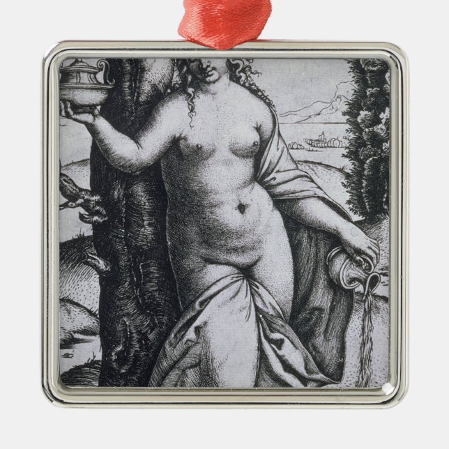 Grammatik Silbernes Ornament (Vorne)