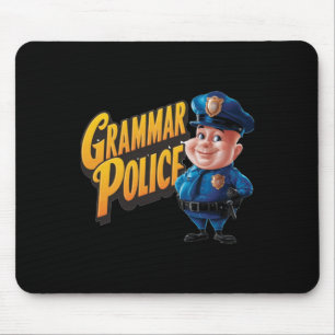 Grammatikpolizei Grammar S. English Lover Mousepad