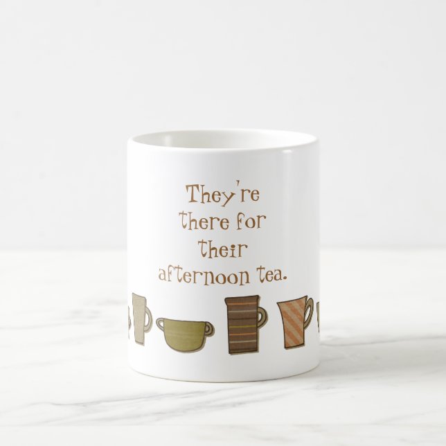 Grammatikpolizei Sie sind dort ihre Tea-Tasse Kaffeetasse (Mittel)