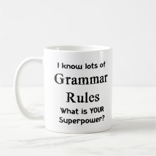 Grammatikregeln Kaffeetasse