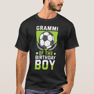 Grammi des Geburtstags Boy Soccer Bday Team T-Shirt