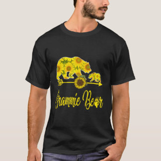 Grammie Bear Sonnenblumen Matching Family Mother F T-Shirt