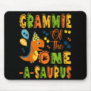 Grammie des One-a-saurus 1. Geburtstag Dinosaurier Mousepad