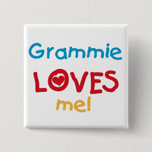 Grammie Lieben ich T - Shirts und Geschenke Button