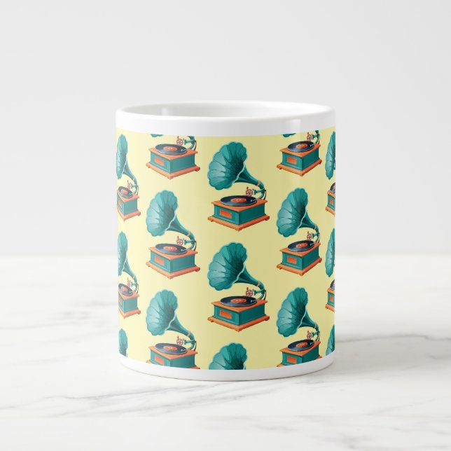 Grammophon Jumbo-Tasse (Vorderseite)
