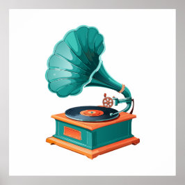 Grammophon Poster