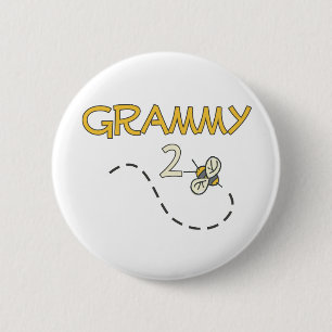 Grammy 2 Biene Button