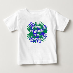Grammy and Gramps First Baby T-shirt