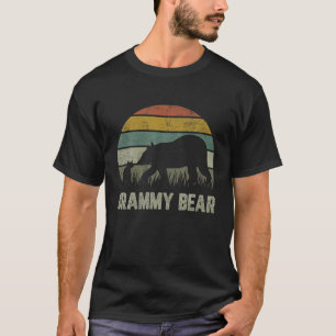 Grammy Bär Vintag Retro Oma Mutter Tagesspass T-Shirt
