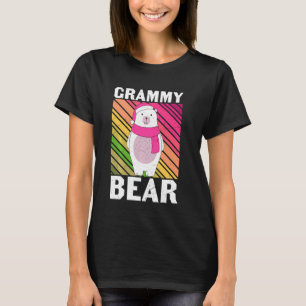 Grammy Bear Niedlich Großmutter Oma Snowman Graph T-Shirt
