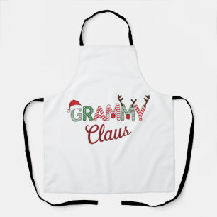 Grammy Claus Weihnachten Grandma Geschenk Xmas Schürze