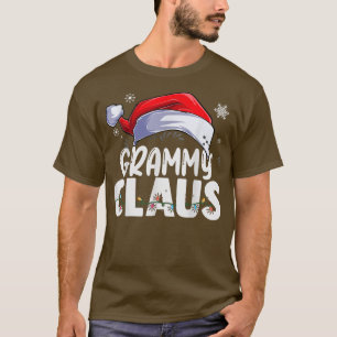 Grammy Claus Xmas Familie Matching Oma Funny Ch T-Shirt