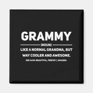 Grammy-Definition erstmalig Grammy zum Gr beförder Magnet