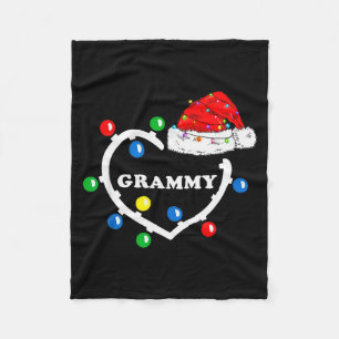 Grammy der Familie Weihnachten 2024 passender Sant Fleecedecke