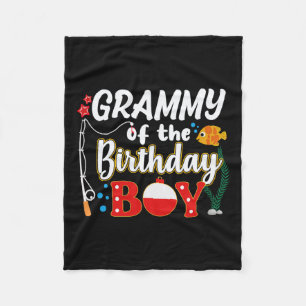 Grammy der Jungfischen Angelfamilie Matching Fleecedecke