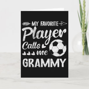 Grammy Fußball Mein Lieblingsspieler nennt mich Gr Karte