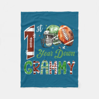 Grammy Jahre alte Fußball 1. Design Fleecedecke