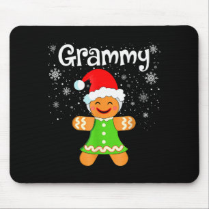 Grammy Lebkuchen-Familie passende Weihnachten Frau Mousepad