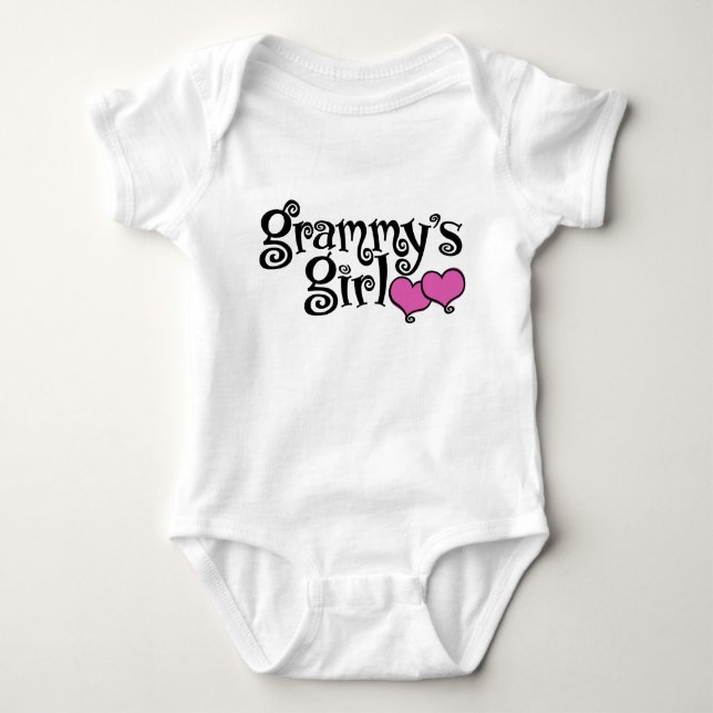 Grammy-Mädchen Baby Strampler (Vorderseite)