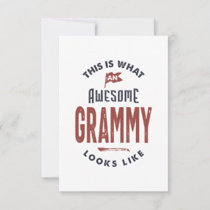 Grammy RSVP Karte